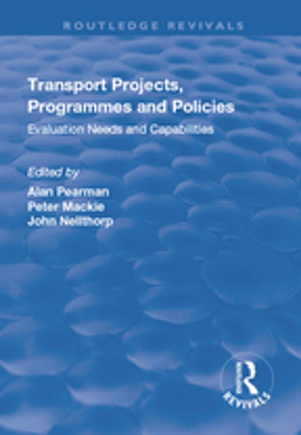 Big bigCover of Transport Projects, Programmes and Policies