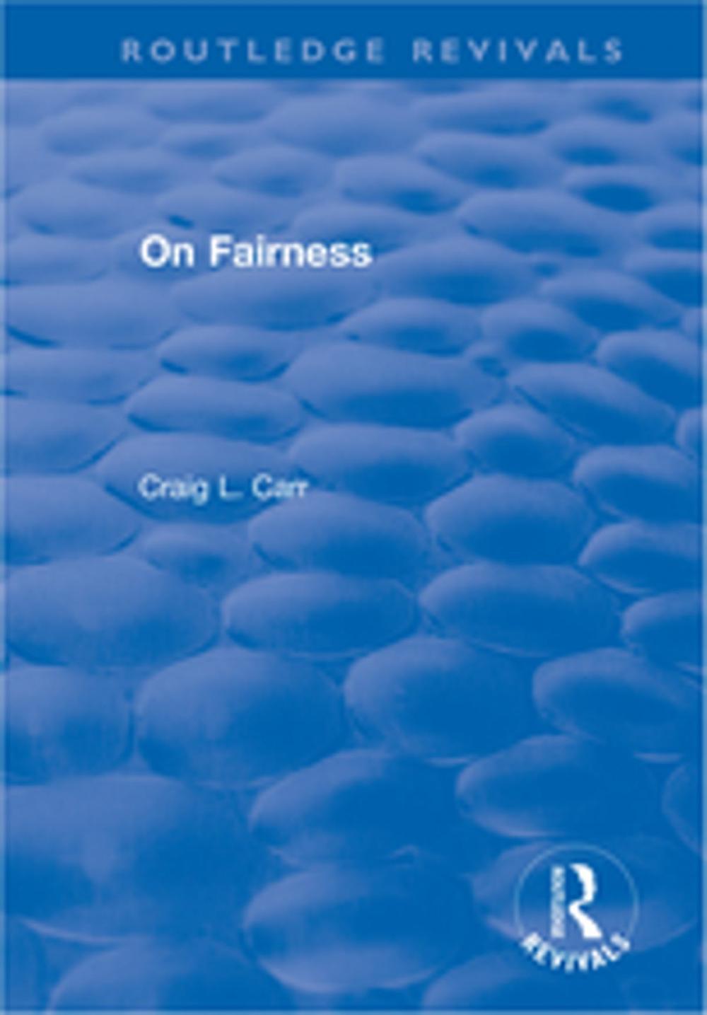 Big bigCover of On Fairness