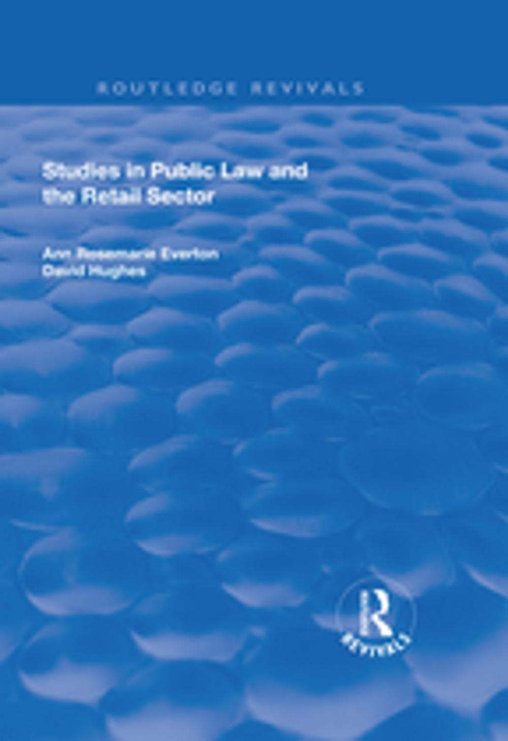 Big bigCover of Studies in Public Law and the Retail Sector