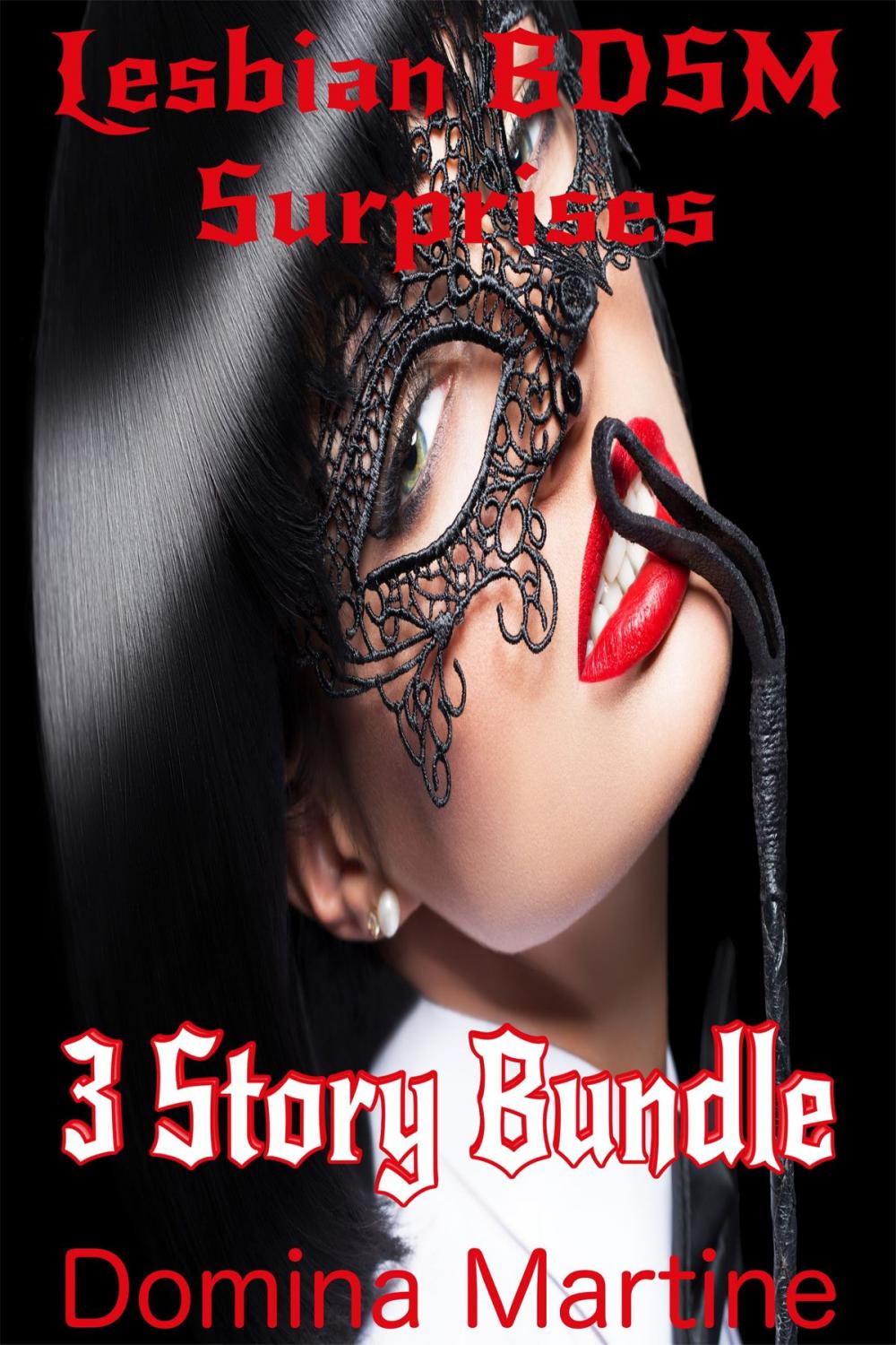 Big bigCover of Lesbian BDSM Surprises: 3 Story Bundle