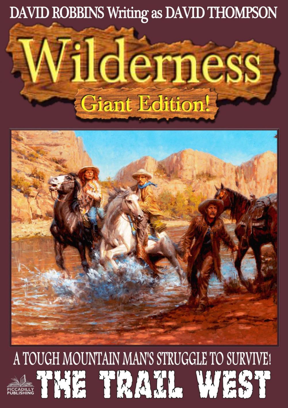 Big bigCover of Wilderness Giant Edition 5: The Trail West