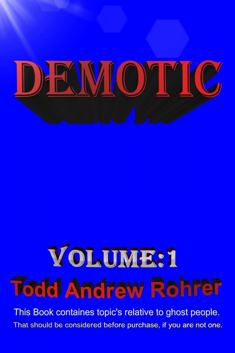 Big bigCover of Demotic Volume:1