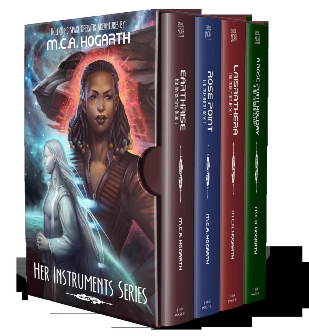 Big bigCover of Her Instruments Box Set, Books 1-4: Earthrise, Rose Point, Laisrathera, and A Rose Point Holiday