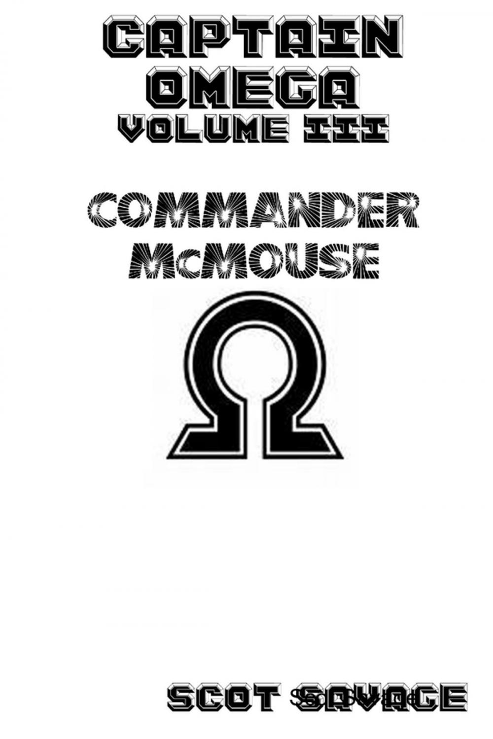 Big bigCover of Captain Omega Volume III Commander McMouse