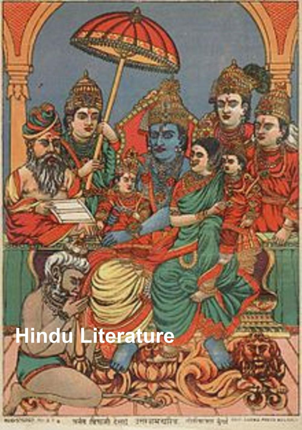 Big bigCover of Hindu Literature, Comprising The Book of Good Counsels, Nala and Damayanti, the Ramayana and Sakoontala