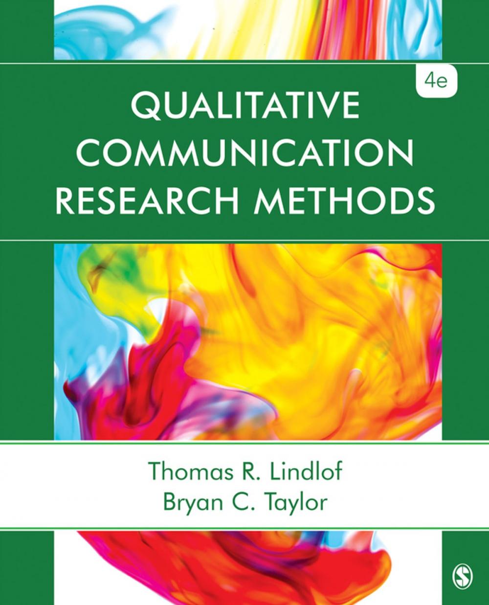 Big bigCover of Qualitative Communication Research Methods