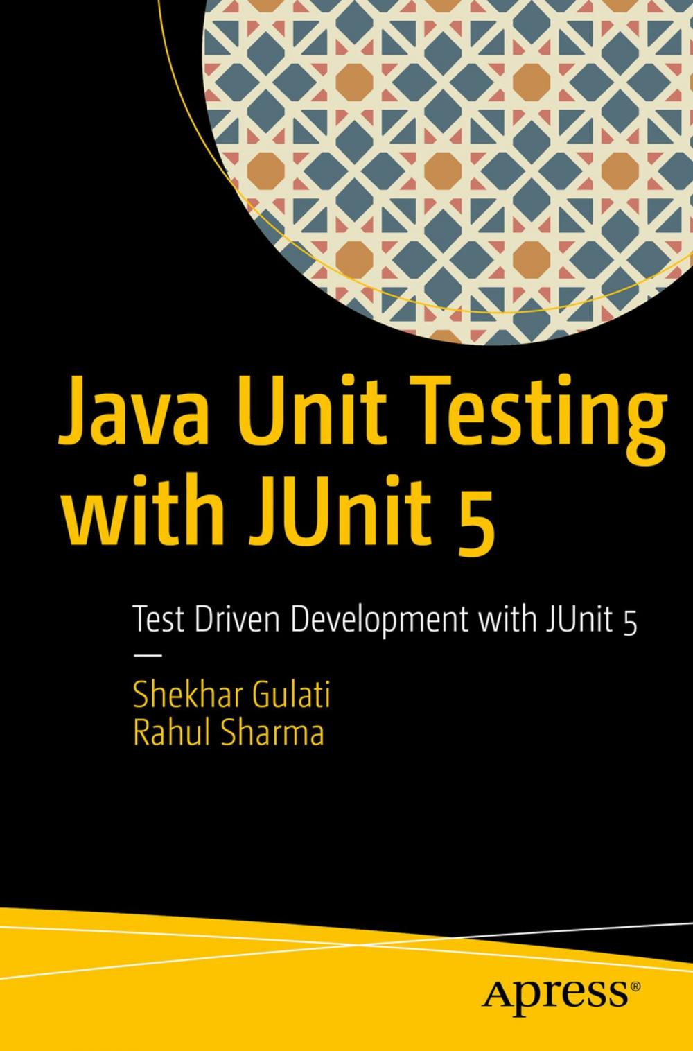 Big bigCover of Java Unit Testing with JUnit 5