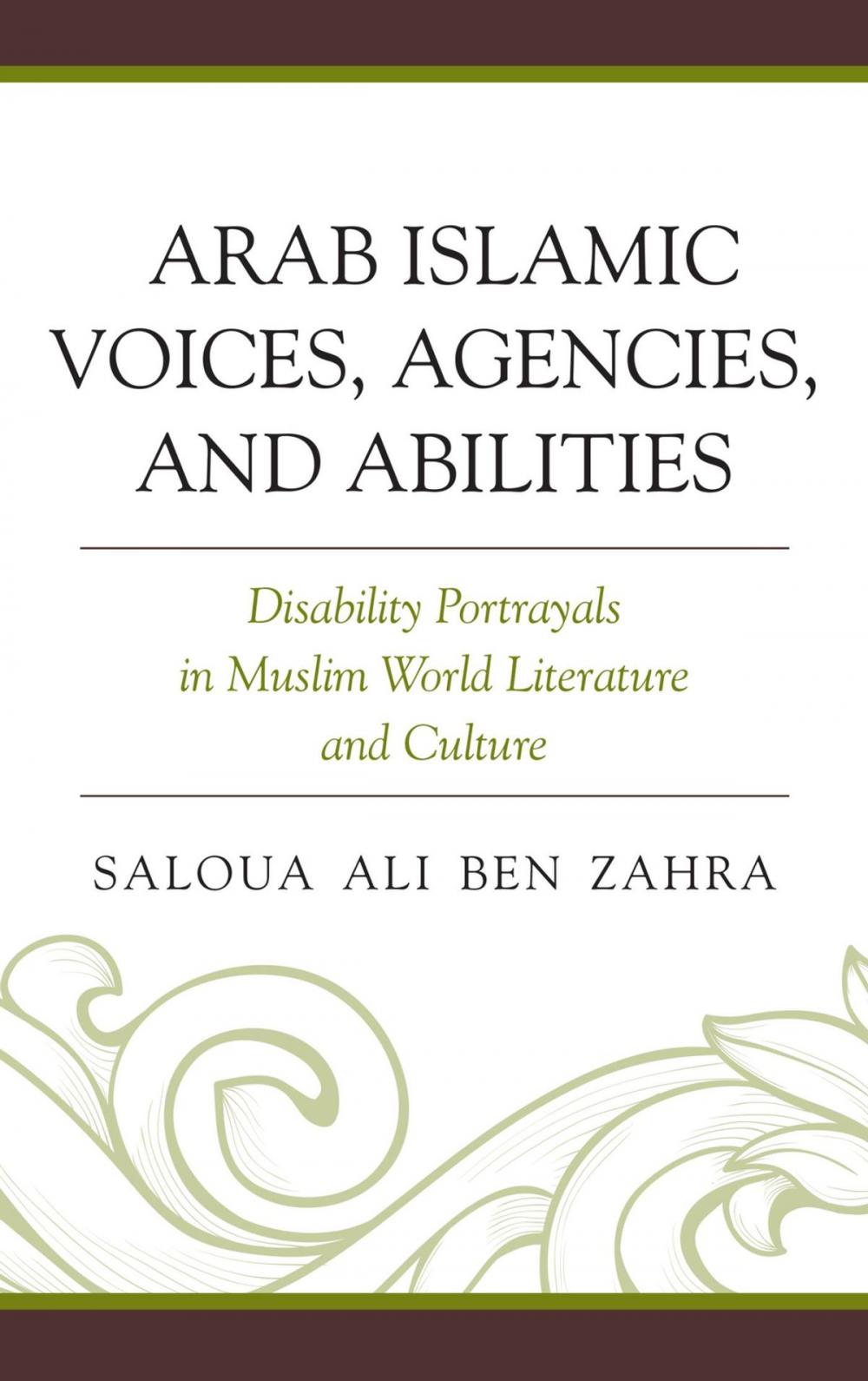 Big bigCover of Arab Islamic Voices, Agencies, and Abilities