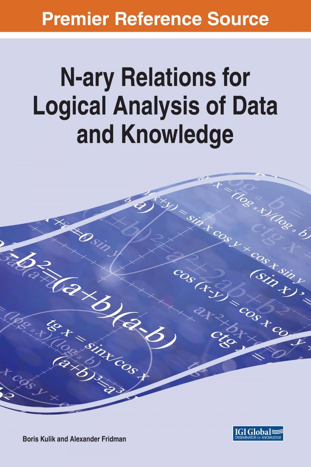 Big bigCover of N-ary Relations for Logical Analysis of Data and Knowledge