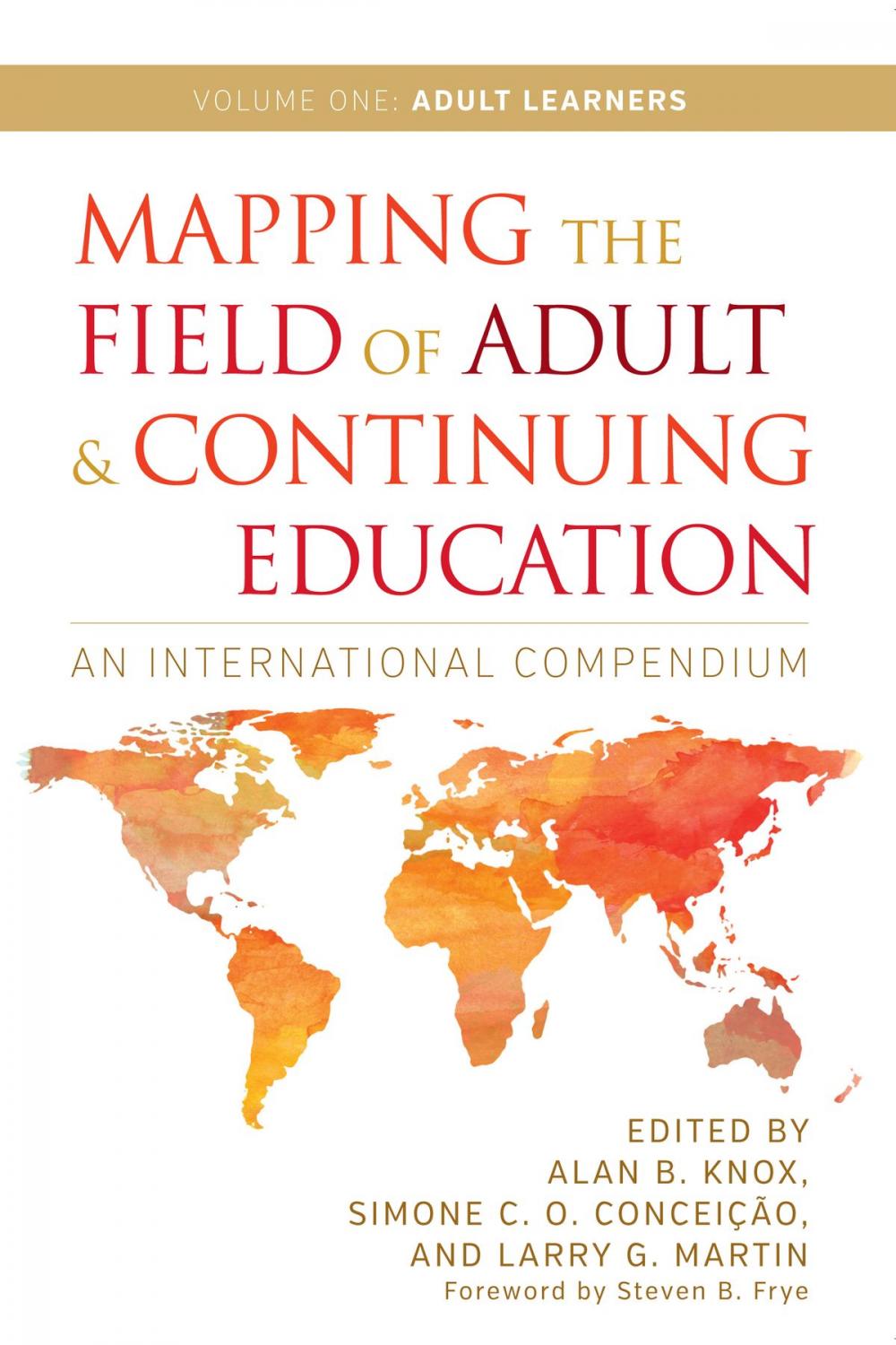 Big bigCover of Mapping the Field of Adult and Continuing Education