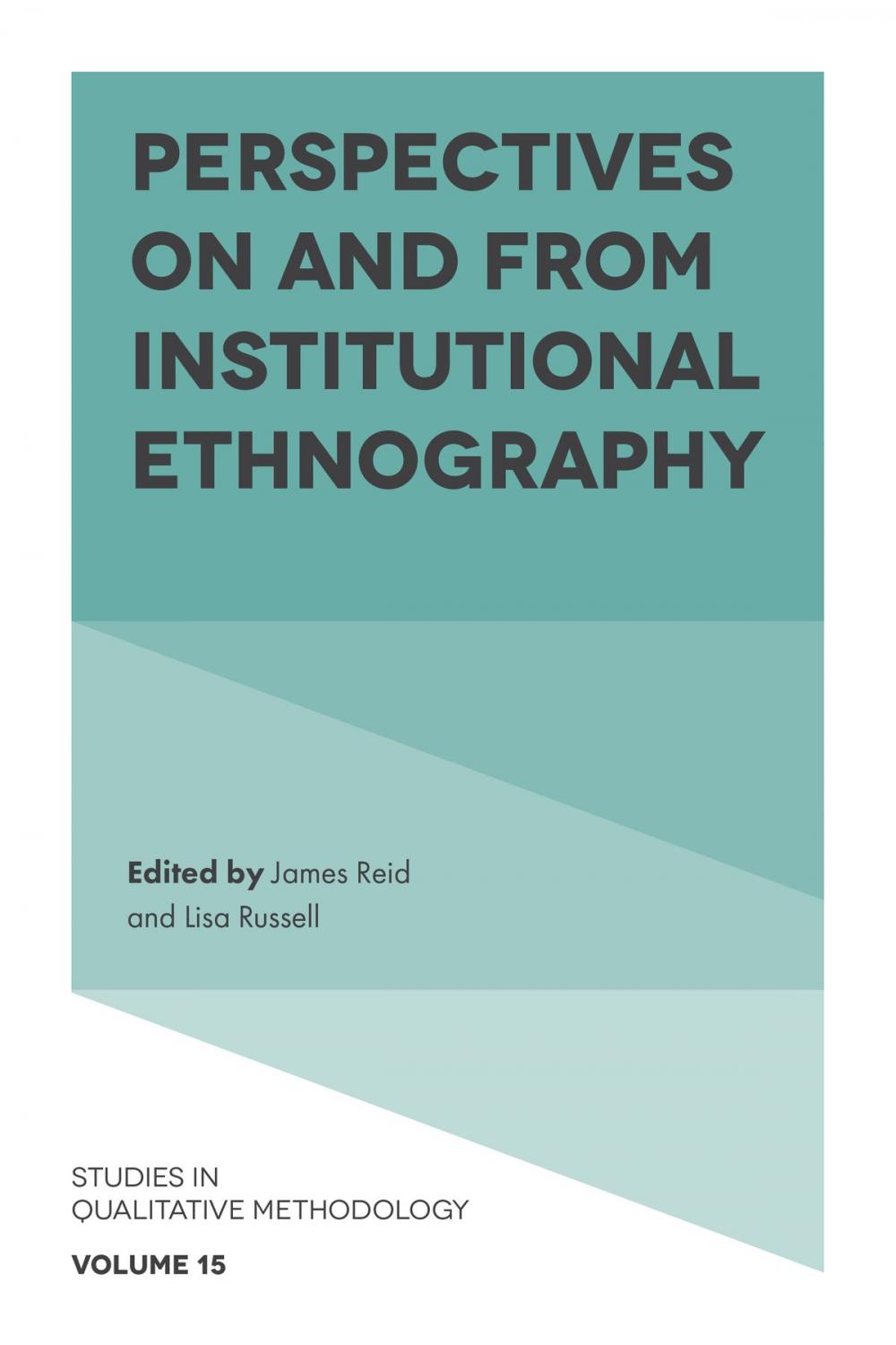 Big bigCover of Perspectives on and from Institutional Ethnography