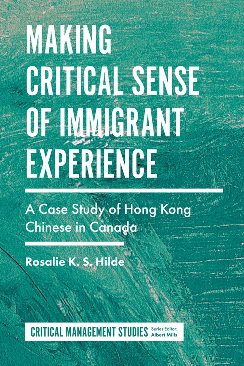 Big bigCover of Making Critical Sense of Immigrant Experience
