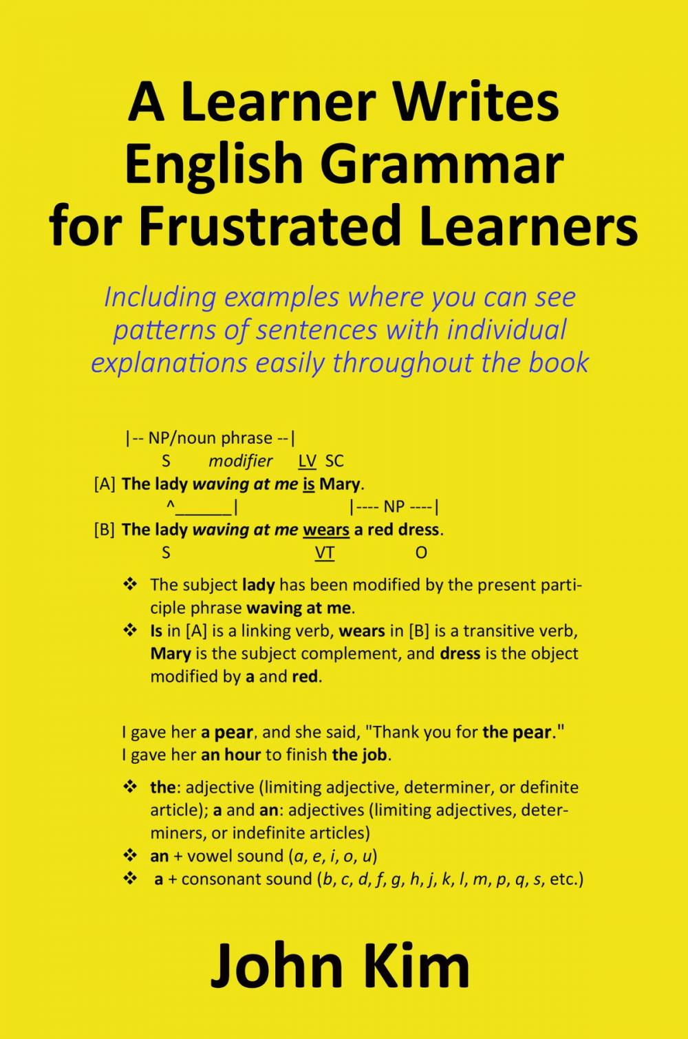 Big bigCover of A Learner Writes English Grammar for Frustrated Learners