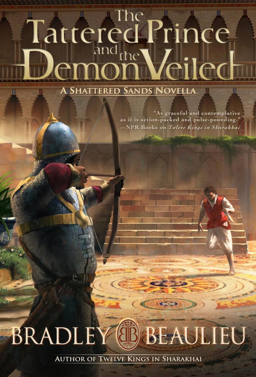 Big bigCover of The Tattered Prince and the Demon Veiled