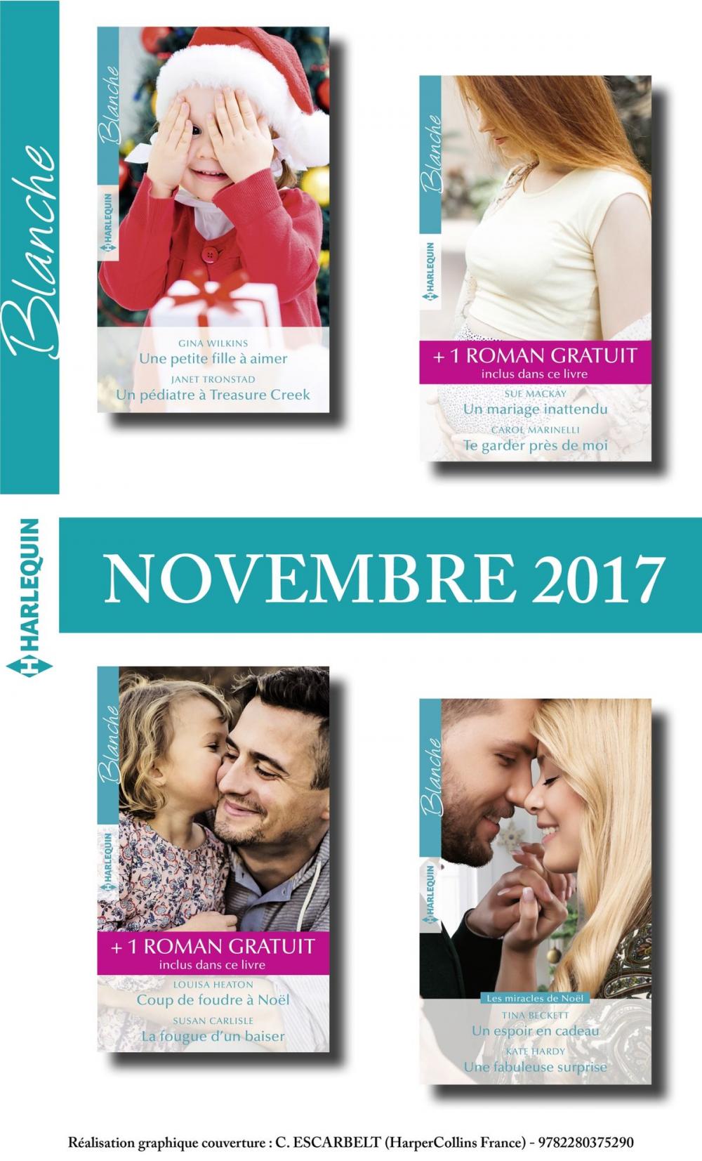 Big bigCover of 8 romans Blanche + 2 gratuits (n°1338 à 134 - Novembre 2017)