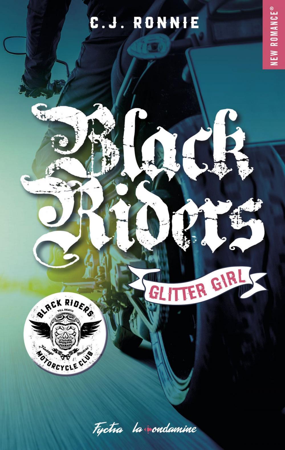 Big bigCover of Black Riders - tome 1 Glitter girl