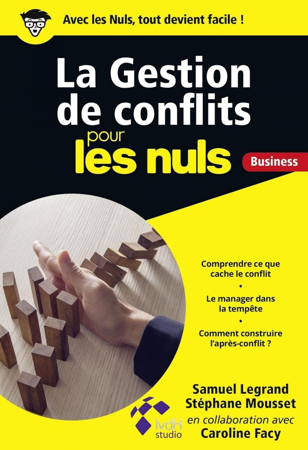 Big bigCover of La Gestion de conflits pour les Nuls Business