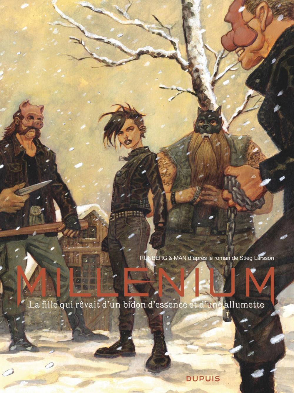 Big bigCover of Millénium - Intégrale - Tome 2 - La fille qui rêvait d'un bidon d'essence et d'une allumette