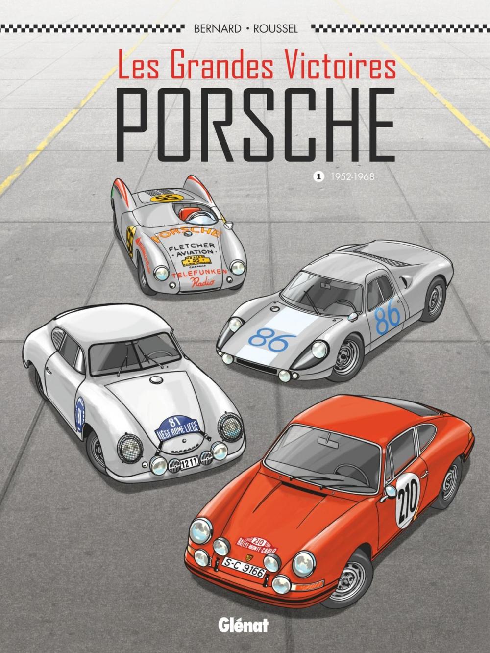 Big bigCover of Les Grandes victoires Porsche - Tome 01