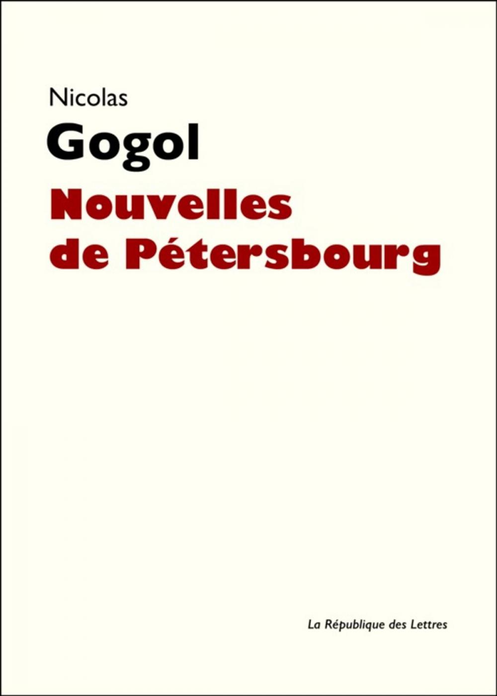 Big bigCover of Nouvelles de Pétersbourg