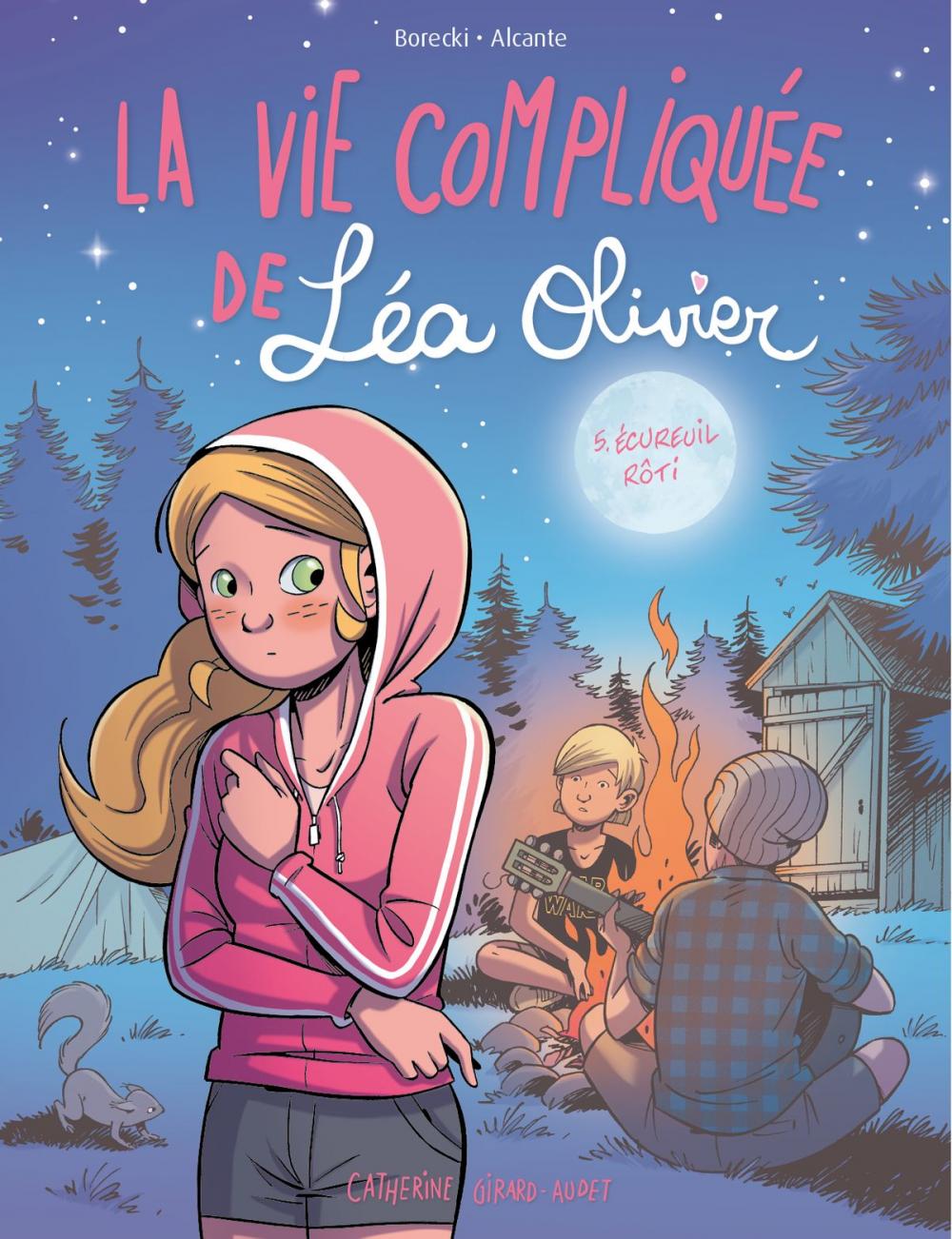 Big bigCover of BD La vie compliquée de Léa Olivier tome 5 : Écureuil rôti