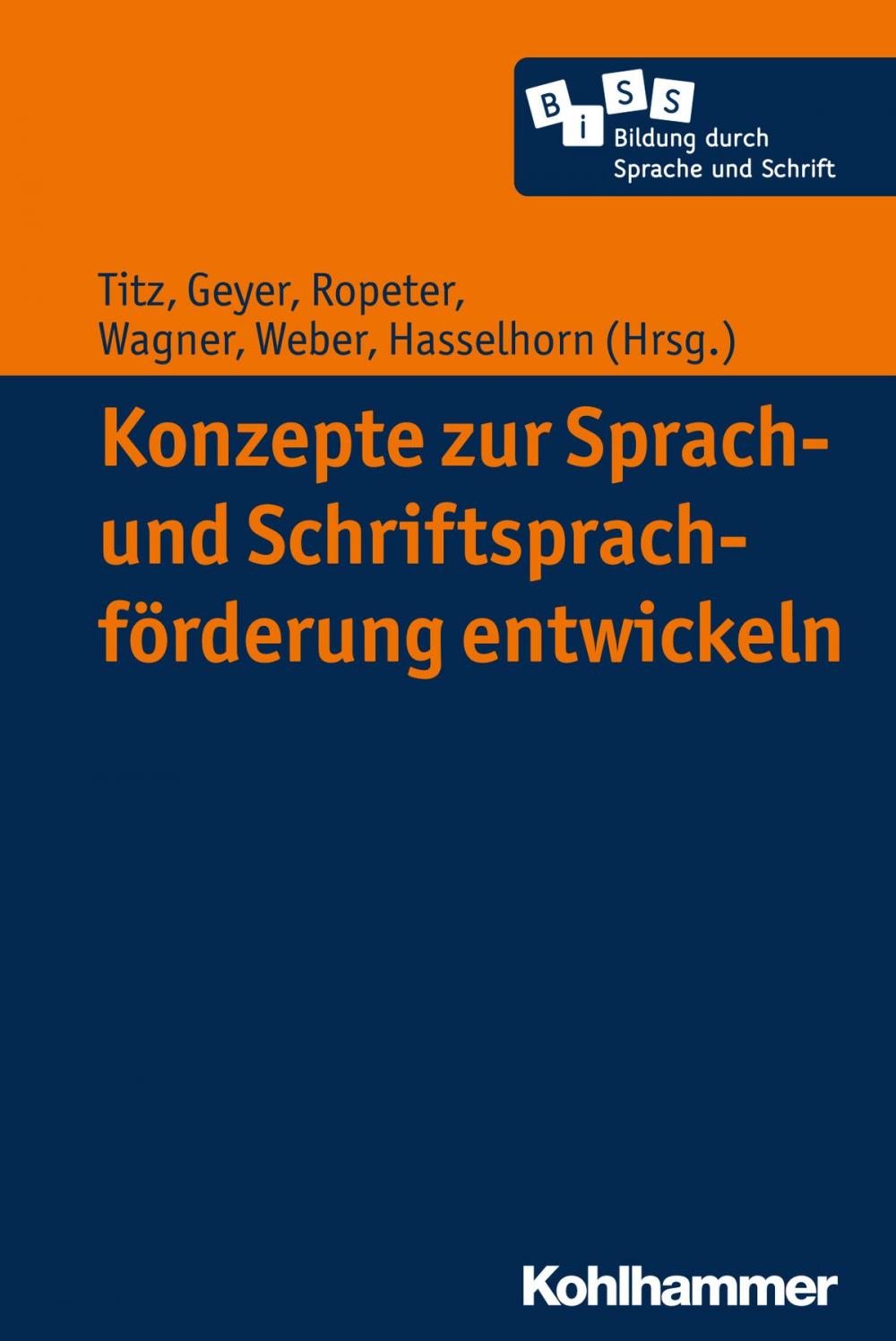 Big bigCover of Konzepte zur Sprach- und Schriftsprachförderung entwickeln