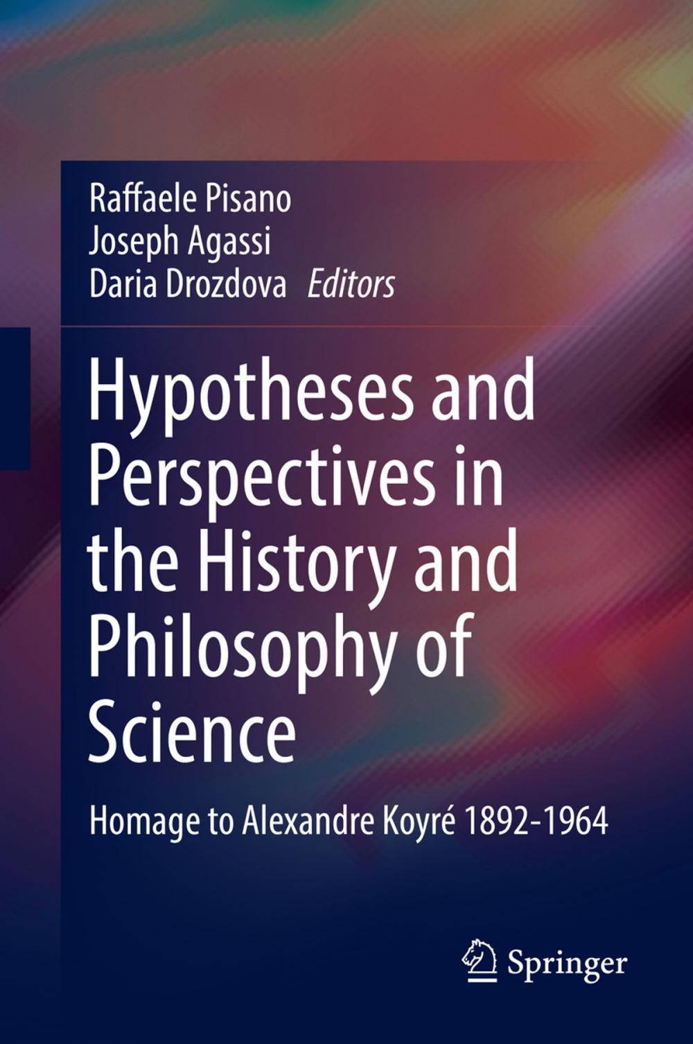 Big bigCover of Hypotheses and Perspectives in the History and Philosophy of Science