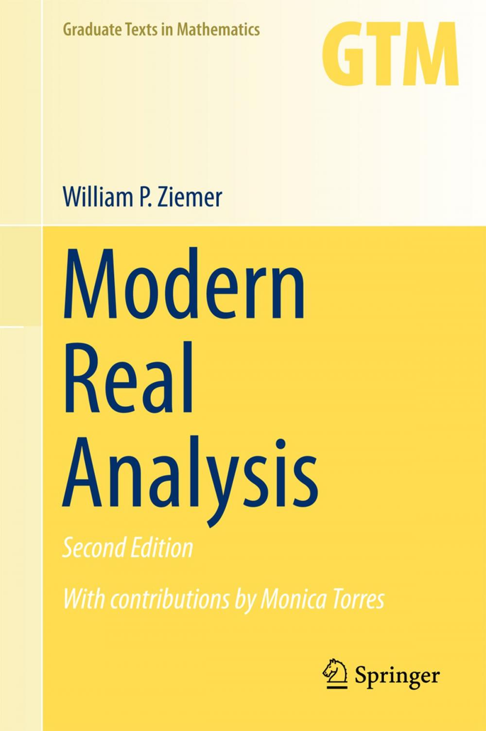 Big bigCover of Modern Real Analysis