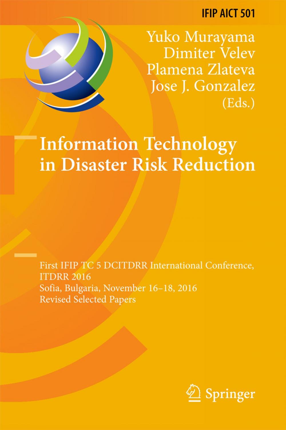 Big bigCover of Information Technology in Disaster Risk Reduction