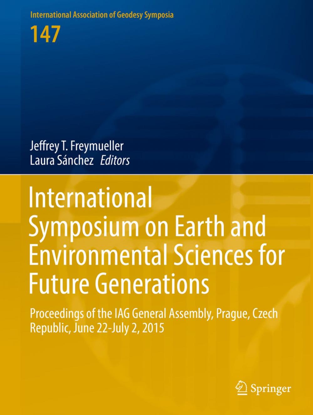 Big bigCover of International Symposium on Earth and Environmental Sciences for Future Generations