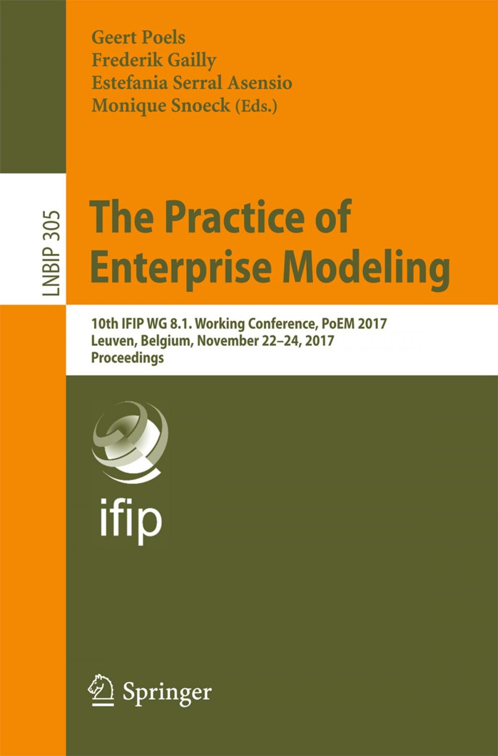 Big bigCover of The Practice of Enterprise Modeling