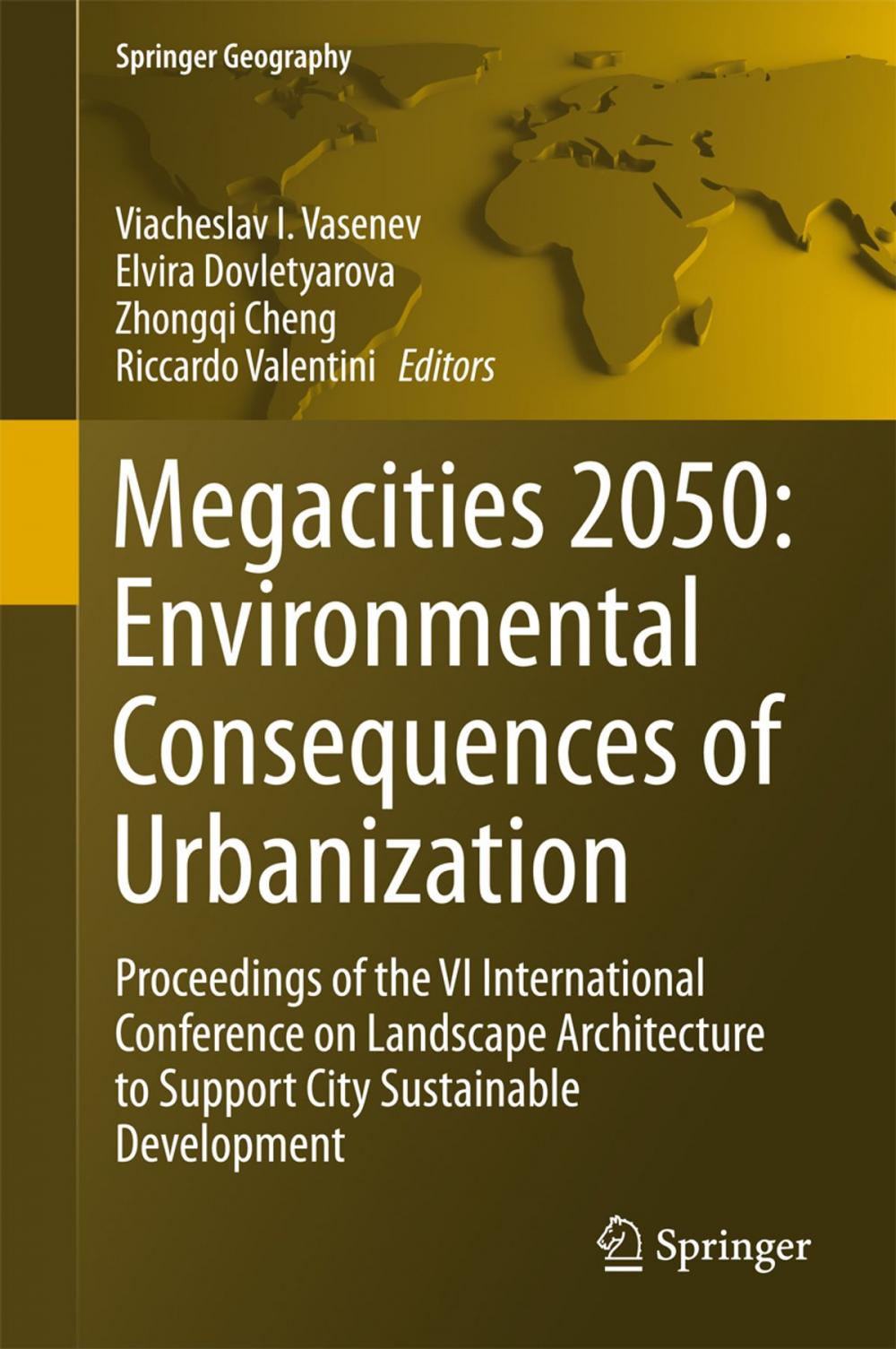 Big bigCover of Megacities 2050: Environmental Consequences of Urbanization