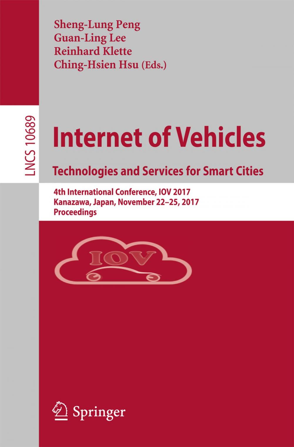 Big bigCover of Internet of Vehicles. Technologies and Services for Smart Cities