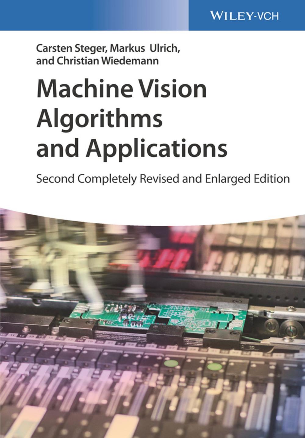 Big bigCover of Machine Vision Algorithms and Applications