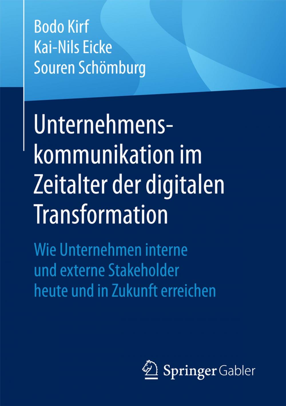 Big bigCover of Unternehmenskommunikation im Zeitalter der digitalen Transformation