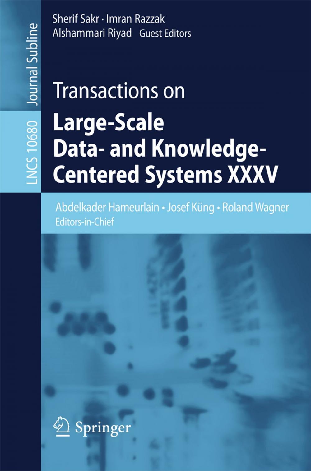 Big bigCover of Transactions on Large-Scale Data- and Knowledge-Centered Systems XXXV