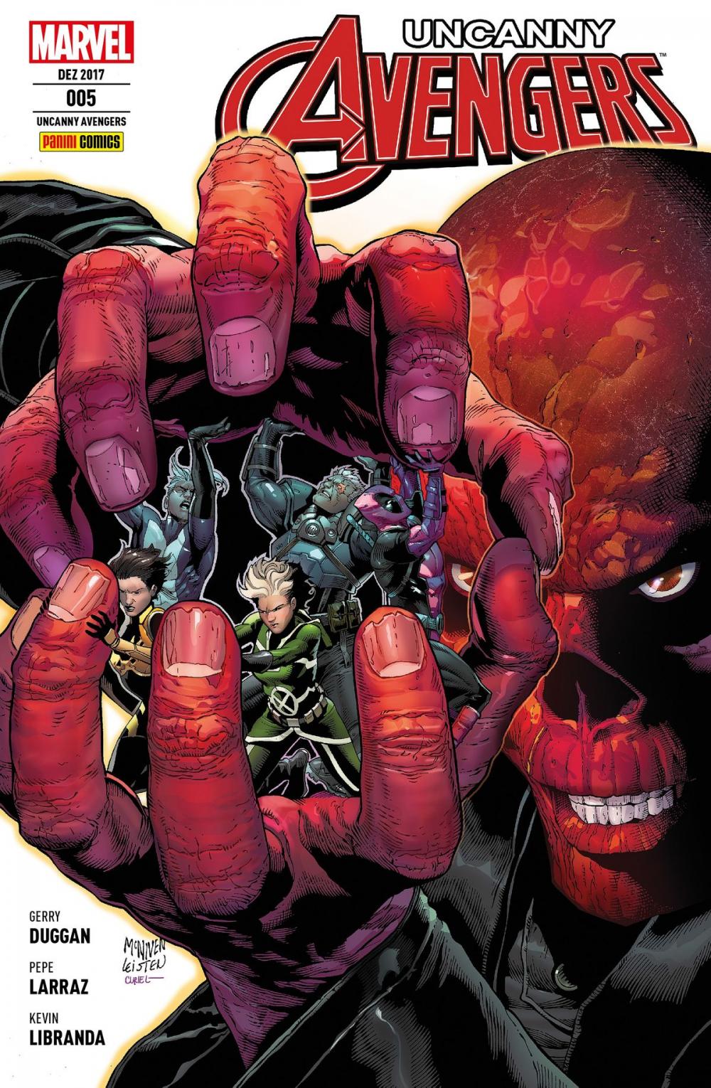 Big bigCover of Uncanny Avengers 5 - In den Klauen von Red Skull