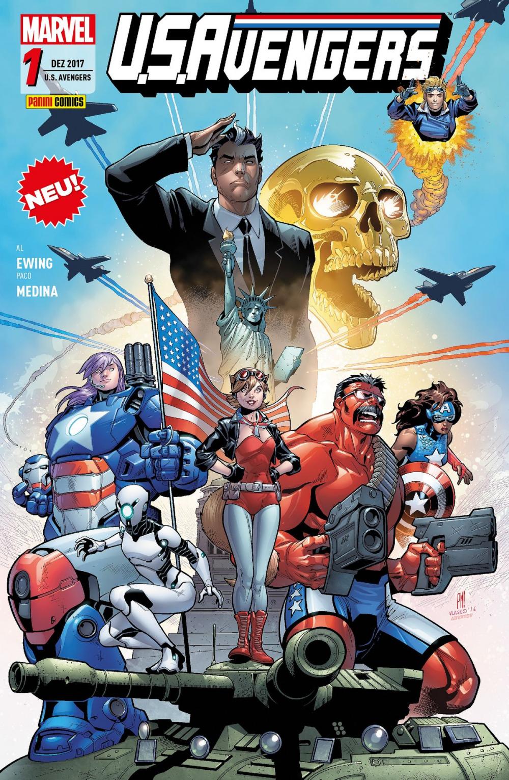 Big bigCover of U.S. Avengers 1 - Helden, Spionen und Eichhörnchen