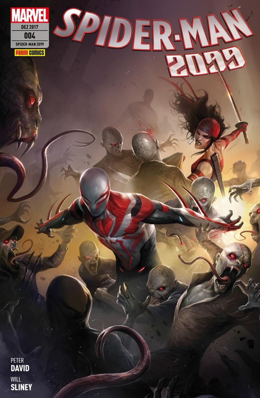 Big bigCover of Spider-Man 2099 4 - Der Tod und Elektra