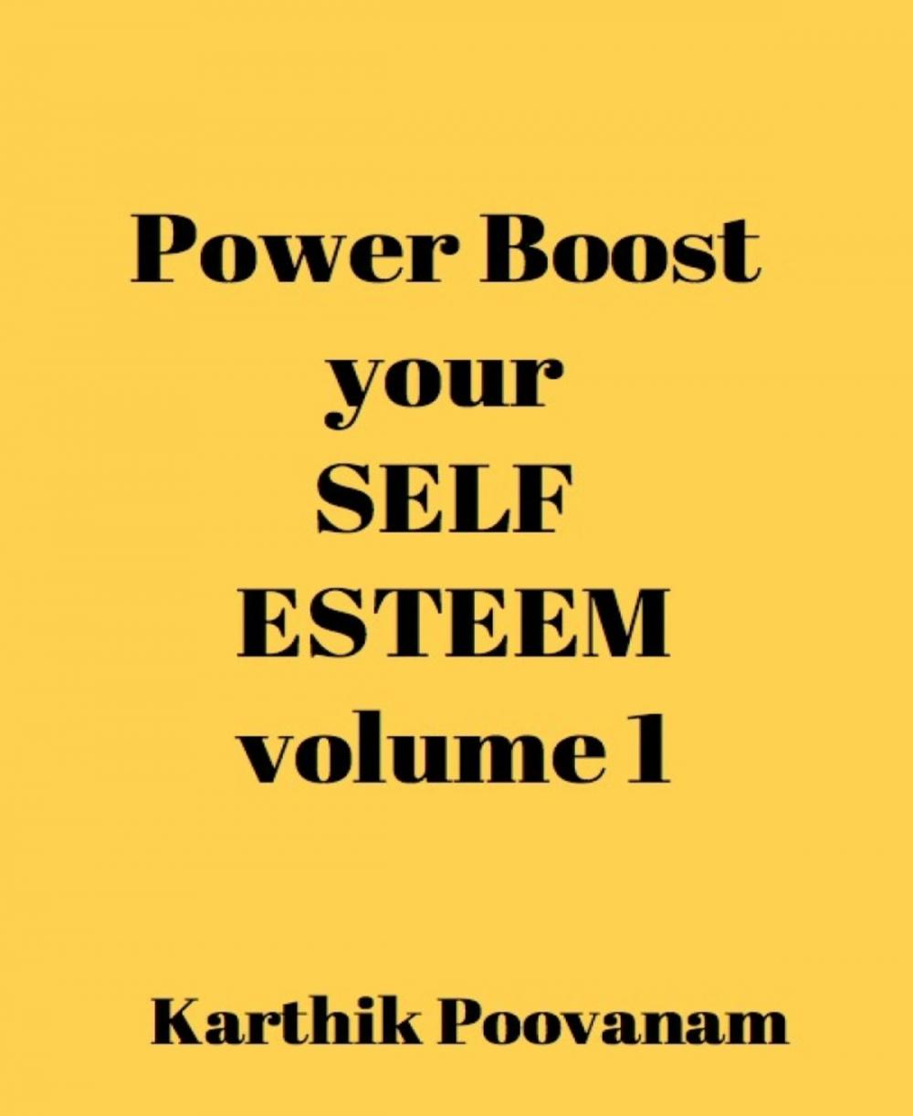 Big bigCover of Power boost your self esteem-volume 1