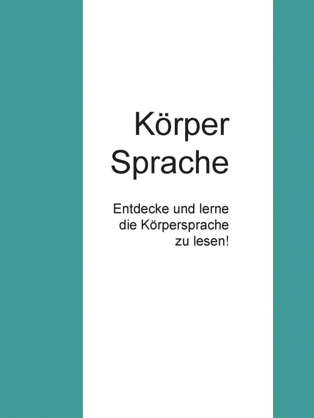 Big bigCover of Körper Sprache