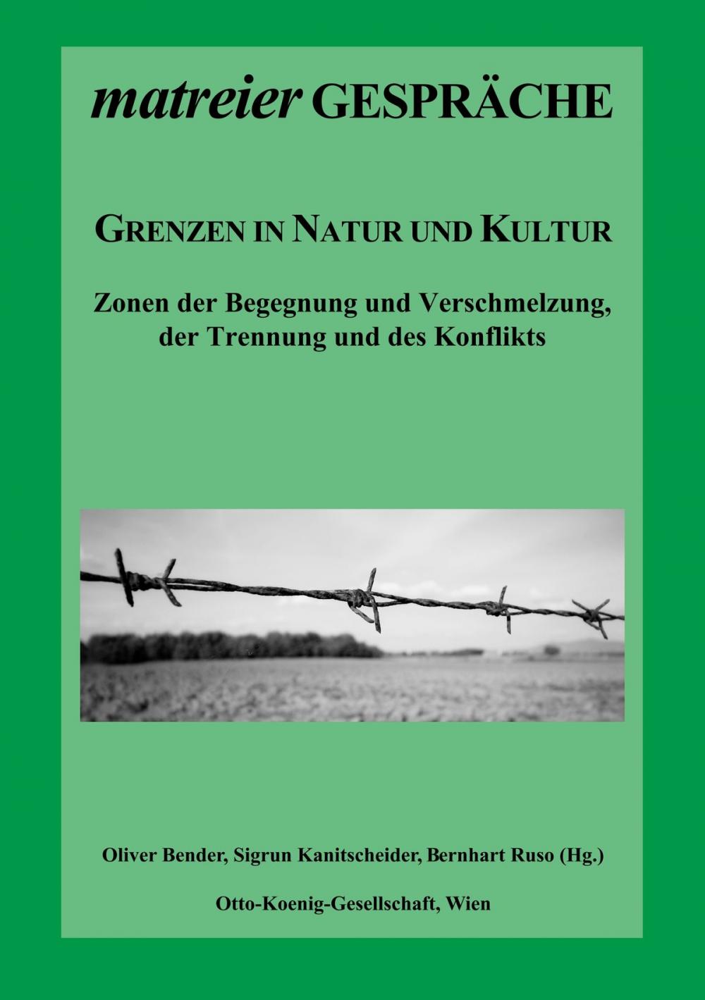 Big bigCover of Grenzen in Natur und Kultur