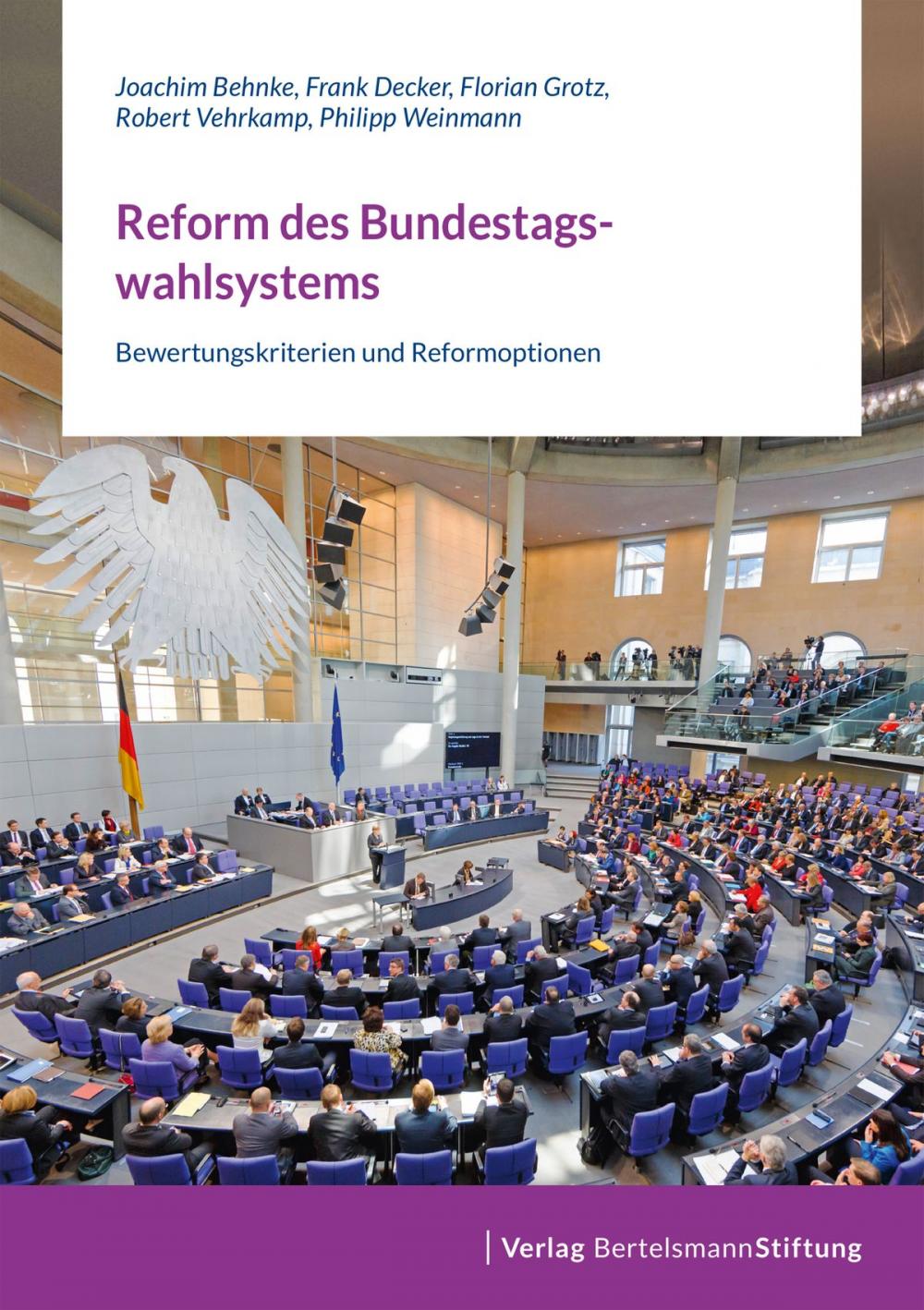 Big bigCover of Reform des Bundestagswahlsystems