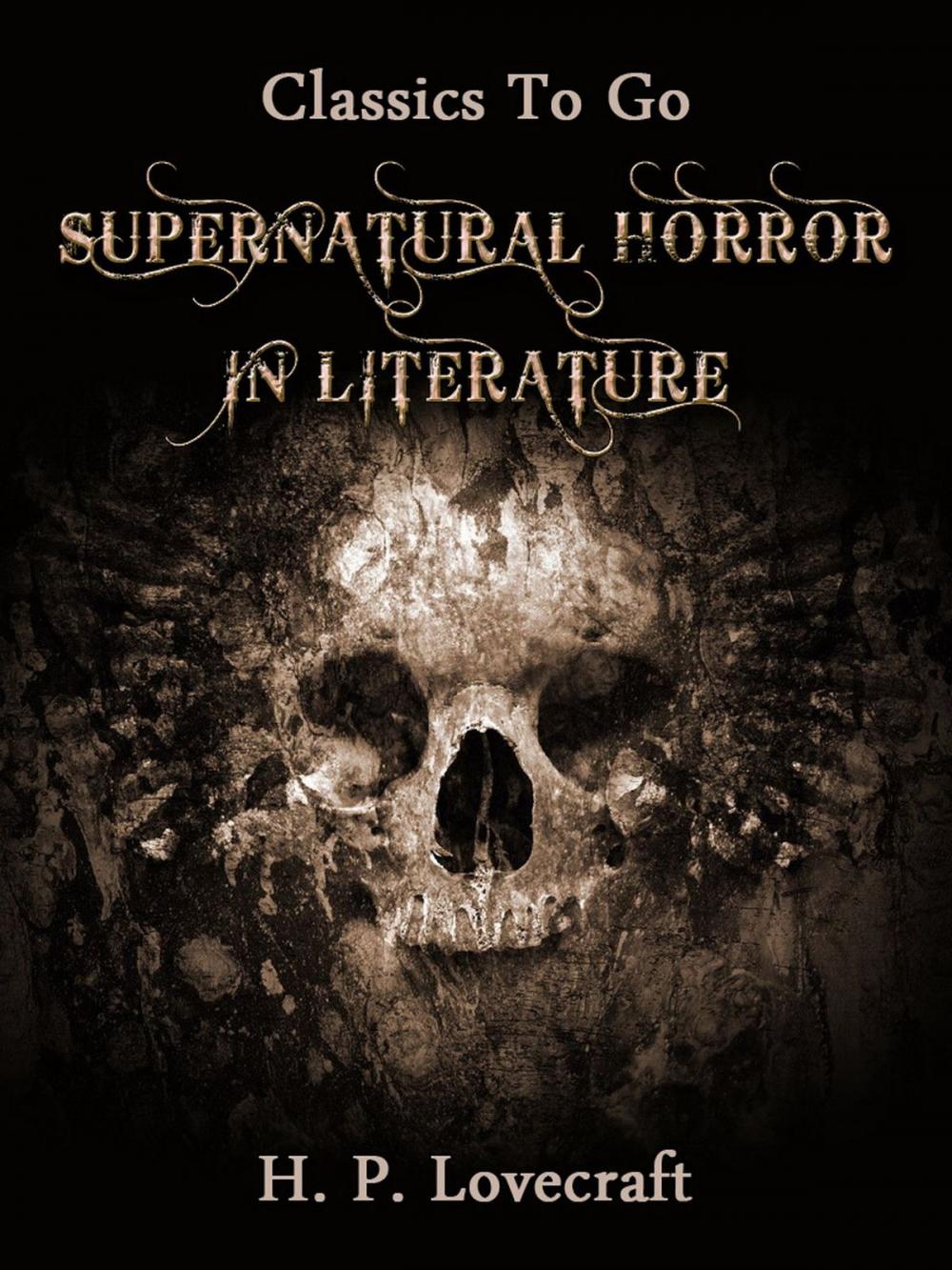 Big bigCover of Supernatural Horror in Literature