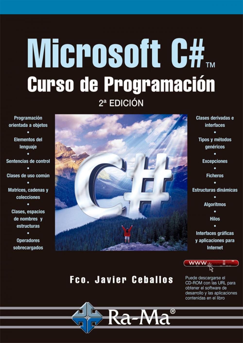 Big bigCover of Microsoft C#. Curso de Programación. 2ª edición