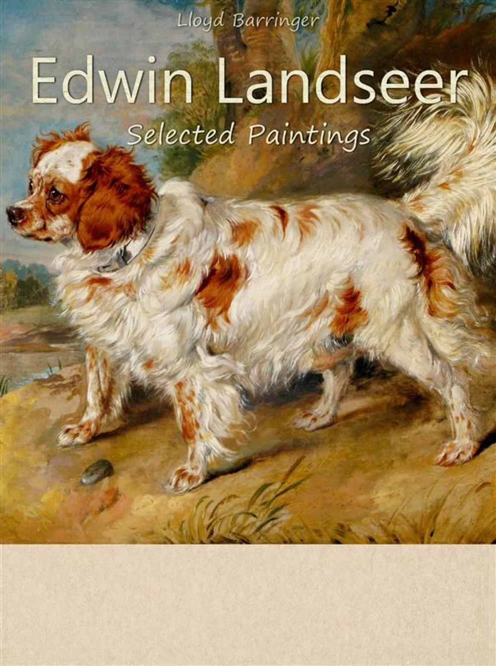 Big bigCover of Edwin Landseer: Selected Paintings (Colour Plates)