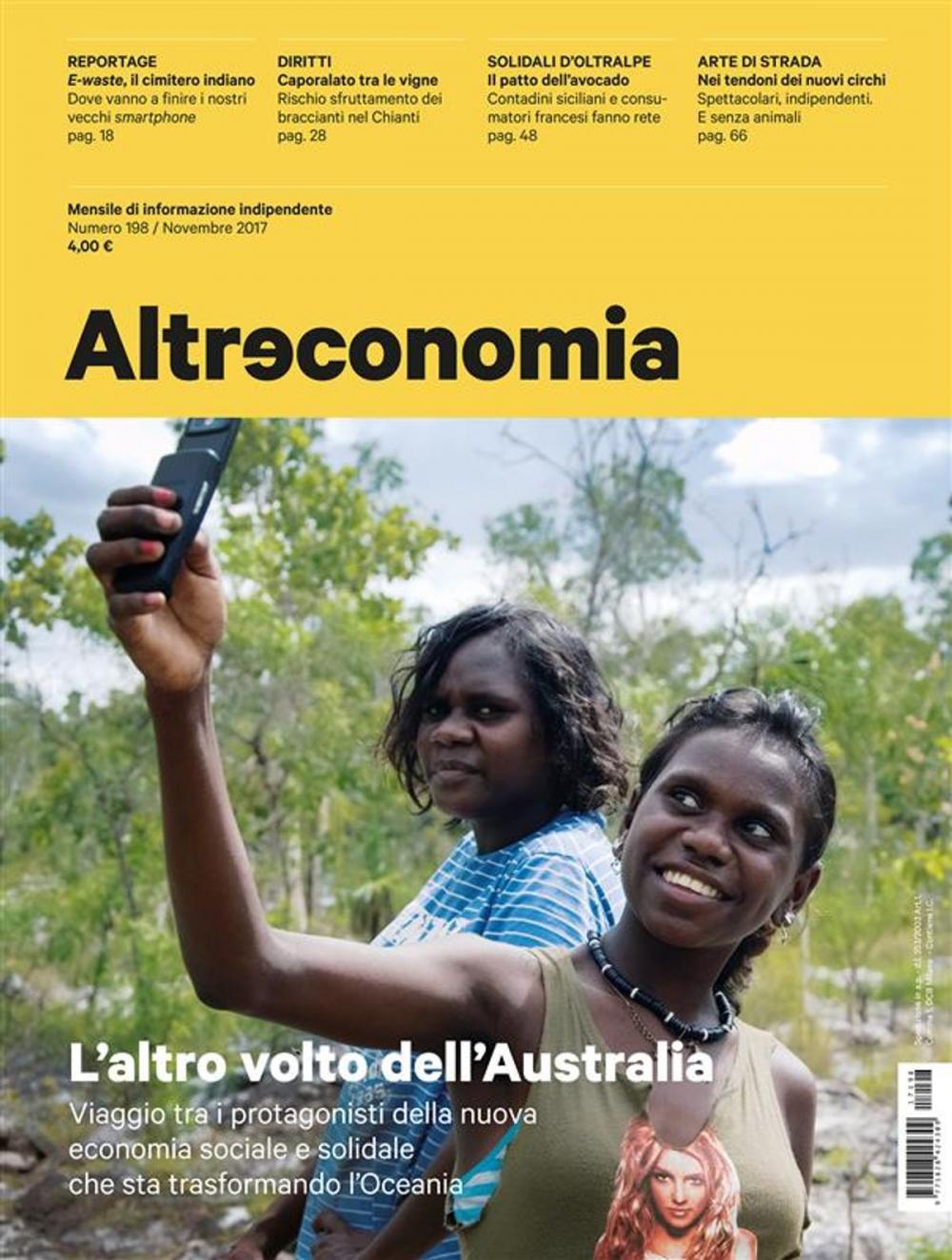 Big bigCover of Altreconomia 198 - Novembre 2017