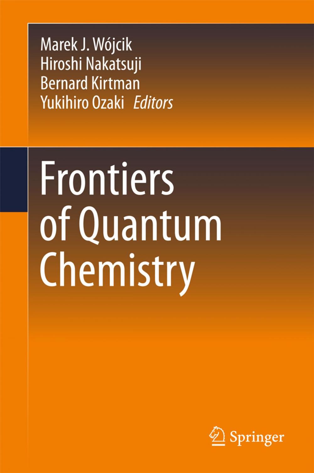 Big bigCover of Frontiers of Quantum Chemistry