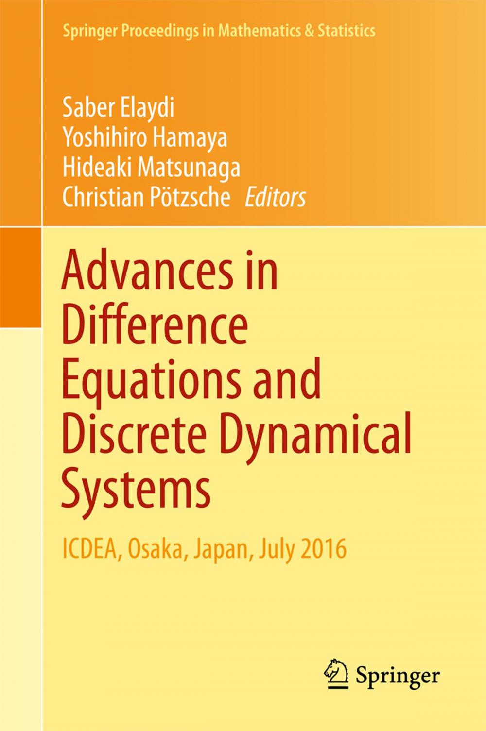 Big bigCover of Advances in Difference Equations and Discrete Dynamical Systems