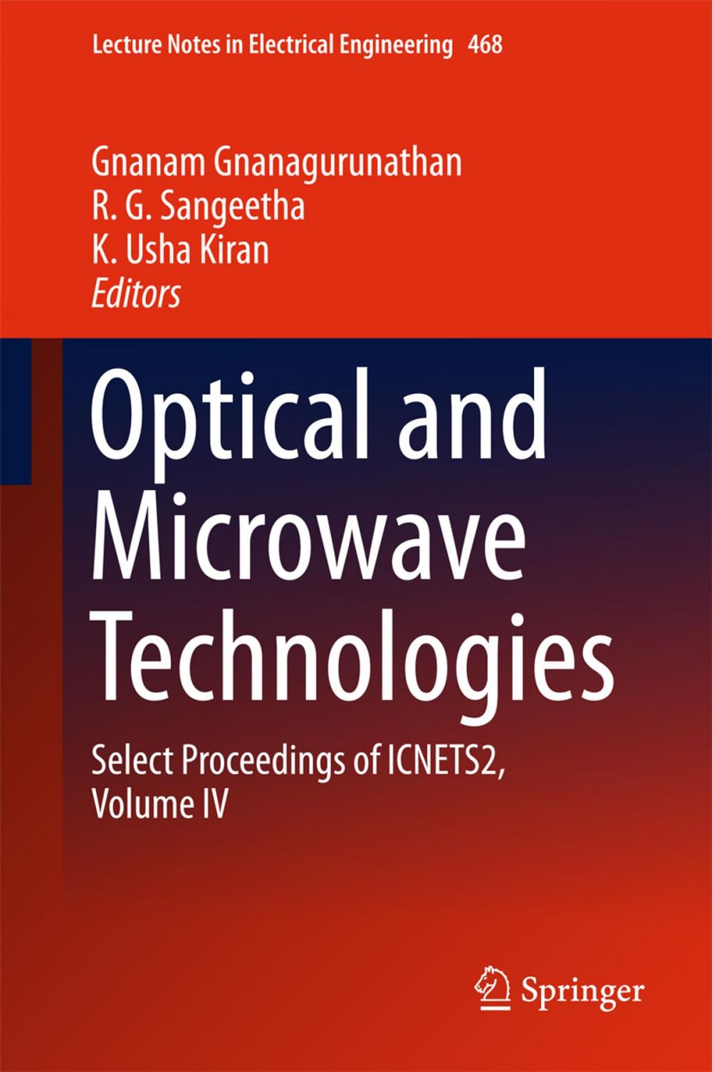 Big bigCover of Optical And Microwave Technologies